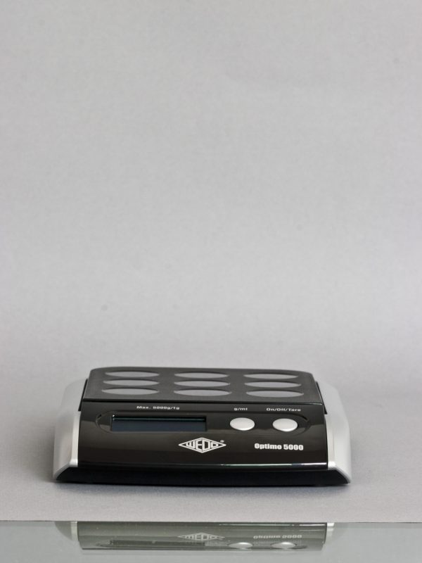 Upright Digital Postal Scale - Black Front View